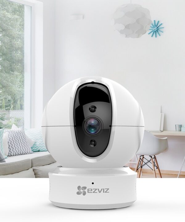 Ezviz (Cs-Ty1 B0-1G2WF ) 2MP 360-Degree Smart Wi-Fi Pan And Tilt Camera, 1080P