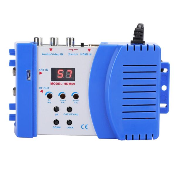 HDMI/AV to RF Converter with Catv Television Audio Subcarrier Modulator