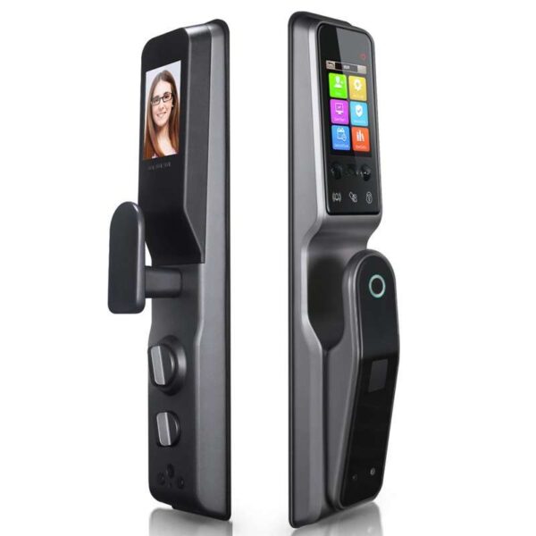 smart lock door Facial&Fingerprint H1 OP Grey APP TUYA