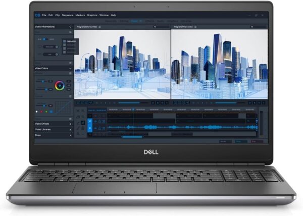 Dell Precision 7560 Workstation Laptop -Intel® Core™ i7 Processor 11850H (2.50 GHz) من الجيل الحادي عشر RAM 32GB DDR4 - 1TB SSD NVME - NVIDIA 6G