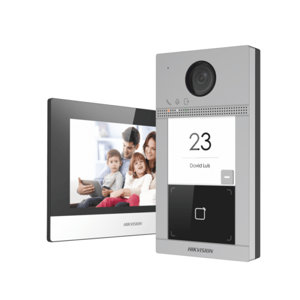 Hikvision DS-KIS604-P IP Video Intercom Kit انتركم