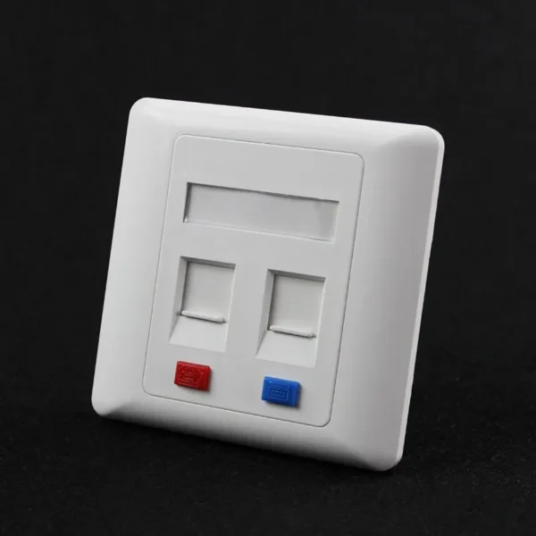 double port faceplate type 86*86 tera وش دبل
