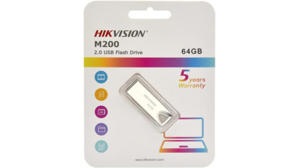 Hikvision M200 USB 2.0 flash drive, 64 GB فلاشة