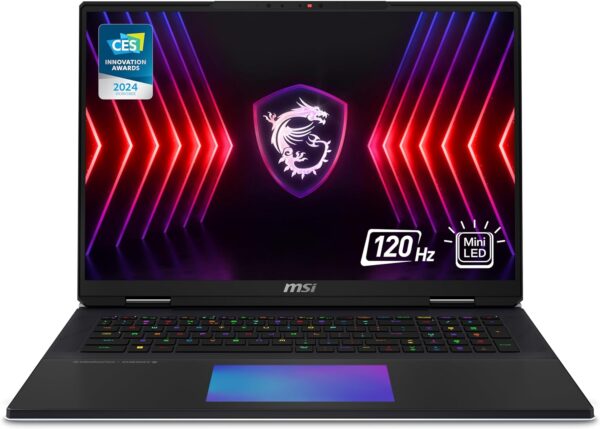Msi Titan 18 HX A14VIG Intel Core i9-14900HX 2TB SSD 64GB Ram Nvidia GeForce RTX 4090 16GB 18" Inch Win11