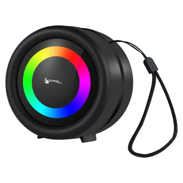 Gigamax Plus GM-03 RGB Portable Bluetooth Speaker 1.0 ميني صب بلوتوث جيجا ماكس