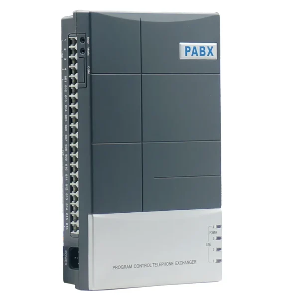 سنترال بابكس 4 خط خارجى / 24 خط داخلى Excelltel PABX Telephone System Mini PBX MS series 4line / 24 user